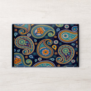 HP Paisley Print Teardrop Customized Laptop Skin