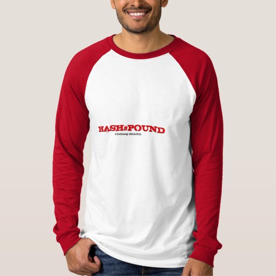 HP Red/White Baseball Tee