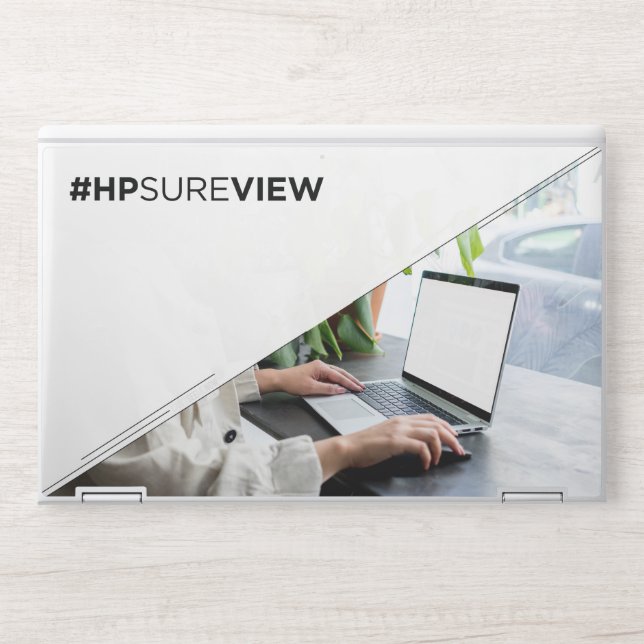 HP Sure View integrated privacy screen technology HP Laptop Skin (Front)