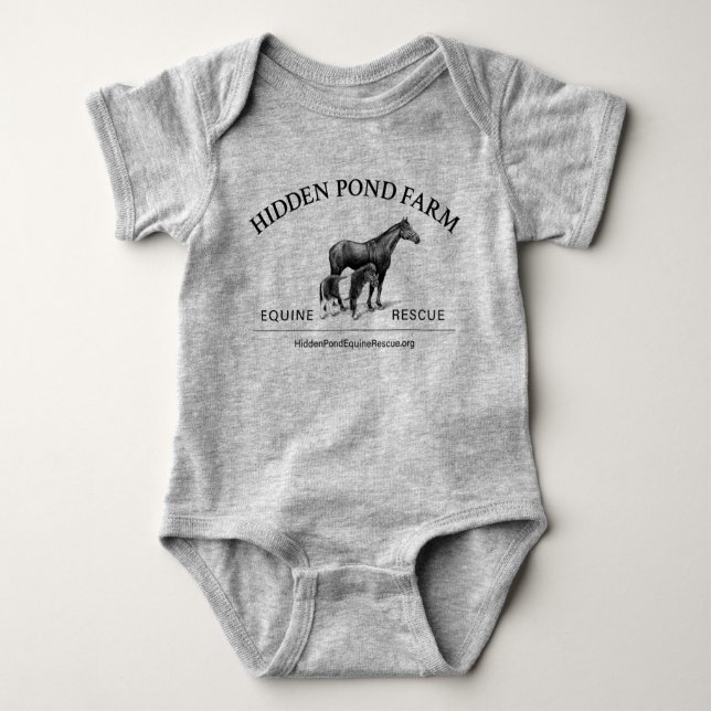 HPF Official Logo Baby Bodysuit (Front)