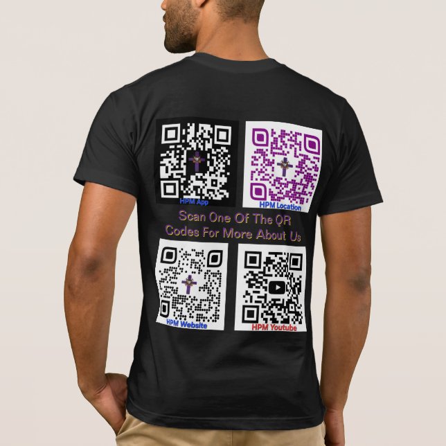 HPM QR Code Shirt (Back)