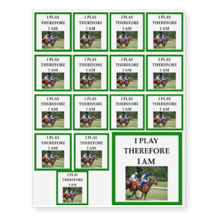 hprse racing temporary tattoos