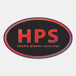 HPS OVAL STICKER