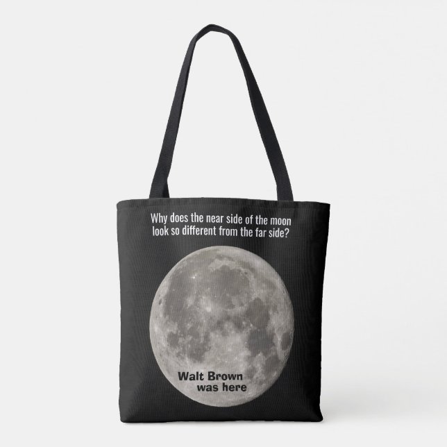 HPT Asteroid and Moon tote bag (Back)
