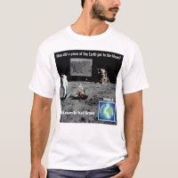 HPT Earth rock on moon t-shirt