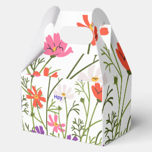 HPy” Happy Message Packaging for Special Gifts Favor Boxes