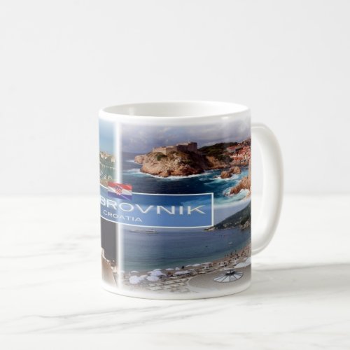 HR Croatia _ Dubrovnik _ Coffee Mug