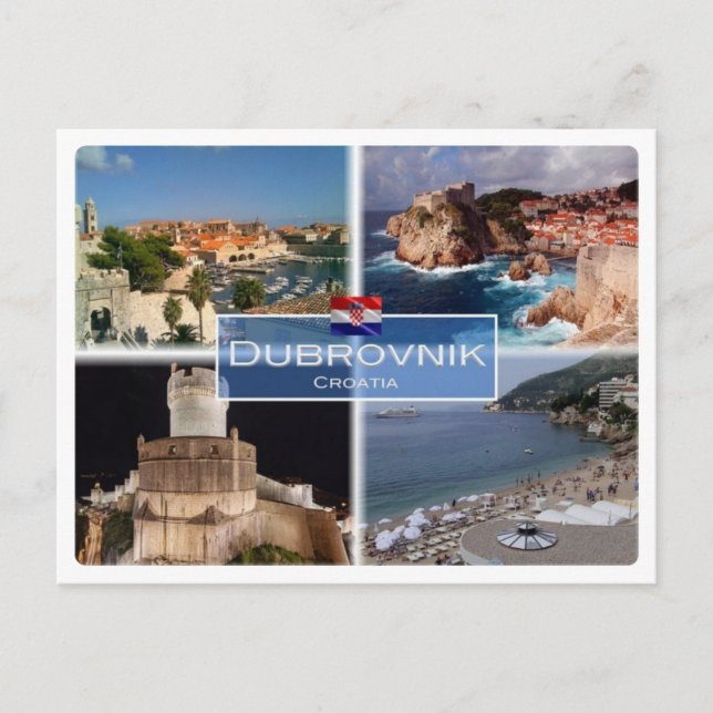 HR Croatia - Dubrovnik - Postcard (Front)