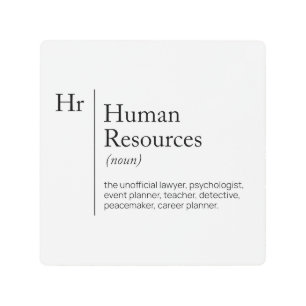 HR Definition dictionnary Metal Print