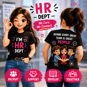 HR Department Human Resources Team Gift T-Shirt