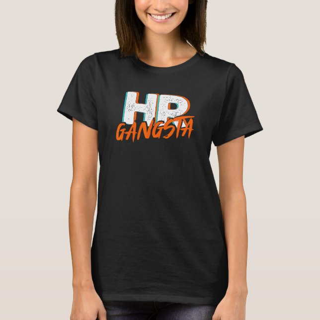 HR Gangsta Human Resources Manager HR Department T-Shirt (Front)