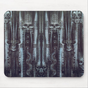 hr_giger_newyorkcity_XI_exotic-corrected-tiled Mouse Pad