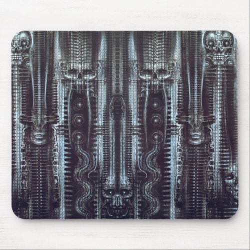 hr_giger_newyorkcity_XI_exotic_corrected_tiled Mouse Pad