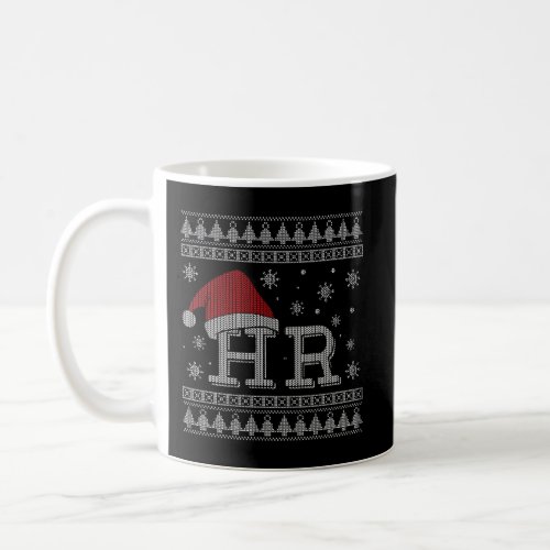 Hr Holiday Clothes Funny Human Resources Ugly Chri Coffee Mug