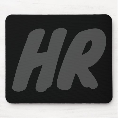 HR _ Human Resources Department _ Mouse Pad