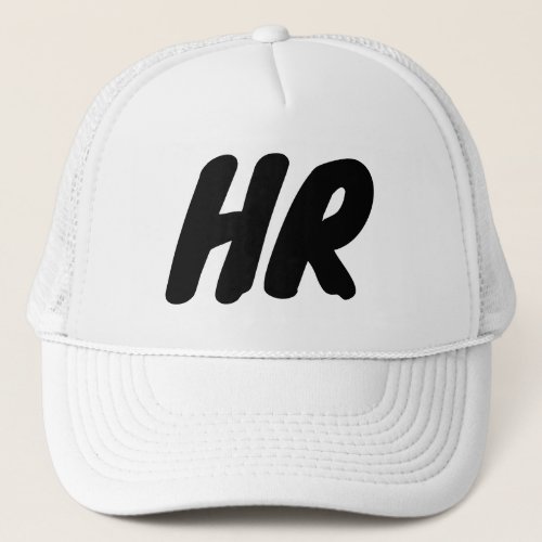 HR _ Human Resources Department _   Trucker Hat