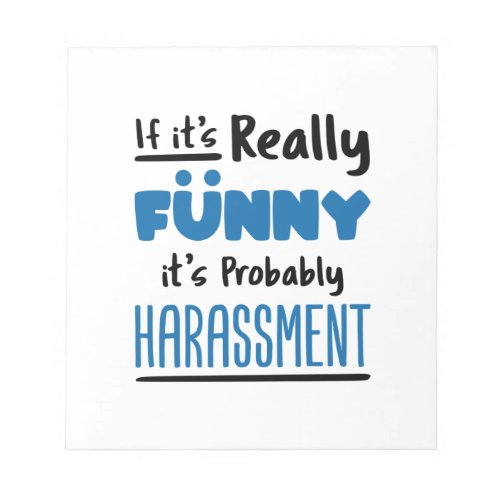 HR Human Resources If Its Really Funny Notepad