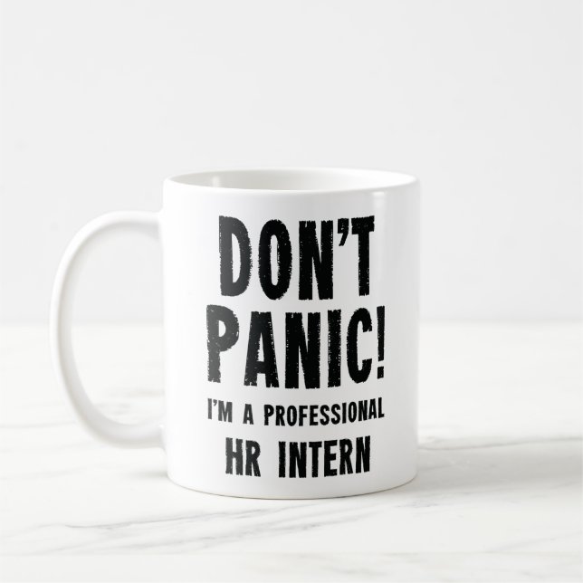 HR Intern Coffee Mug (Left)