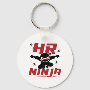 HR Ninja Human Resources Keychain