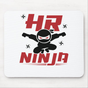 HR Ninja Human Resources Mouse Pad