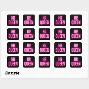 HR Queen 👸🏻👑 Square Sticker