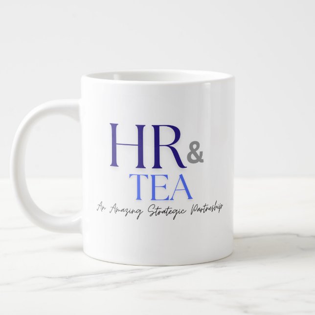 HR & Tea Mug Blue (Left)