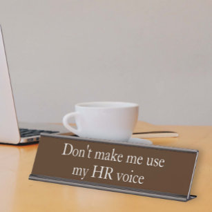 https://rlv.zcache.com/hr_voice_human_resources_funny_office_gift_desk_name_plate-r_aixy2h_307.jpg