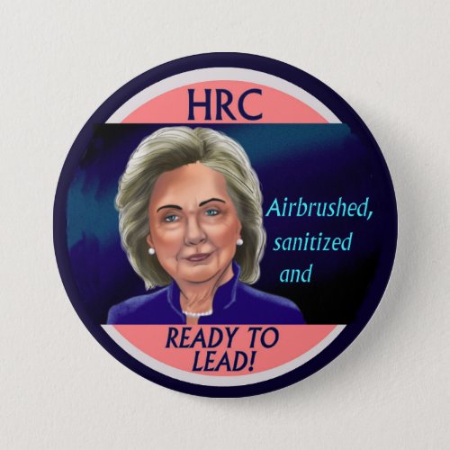 HRC Airbrushed Ready Pinback Button