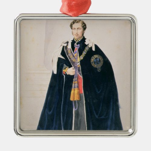 HRH Albert Edward Prince of Wales Metal Ornament