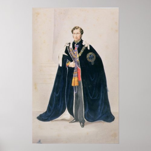 HRH Albert Edward Prince of Wales Poster