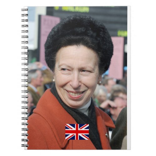 HRH Anne The Princess Royal Notebook