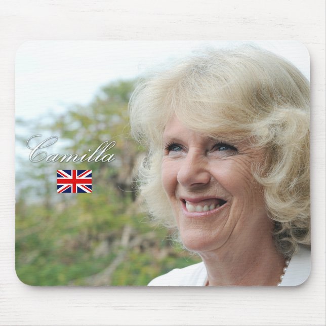 HRH Camilla Duchess of Cornwall Mouse Pad (Front)