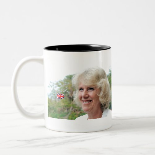 HRH Camilla Duchess of Cornwall Two_Tone Coffee Mug