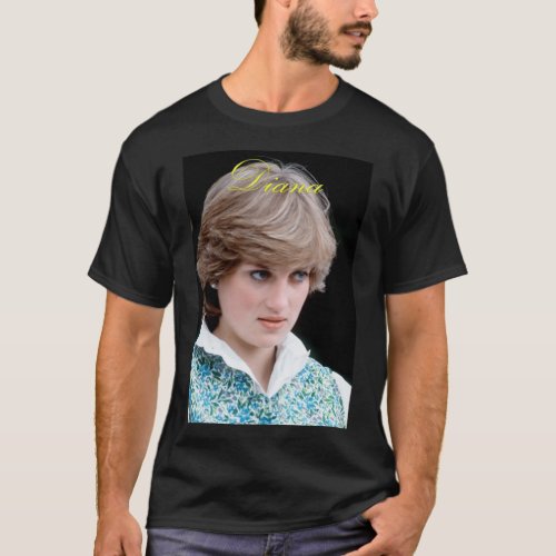 HRH Diana Princess of Wales Windsor 1981   Classi T_Shirt