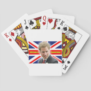 HRH Duke of Cambridge - Stunning! Poker Cards