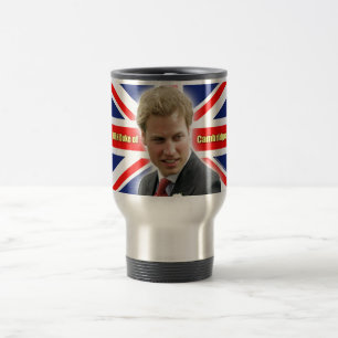 HRH Duke of Cambridge - Stunning! Travel Mug