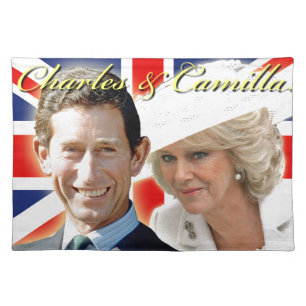HRH Prince Charles & HRH Duchess of Cornwall Placemat