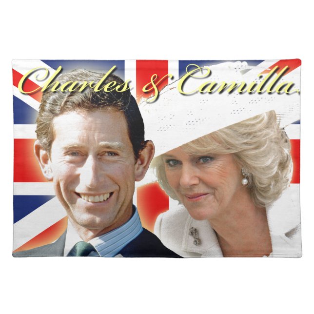HRH Prince Charles & HRH Duchess of Cornwall Placemat (Front)