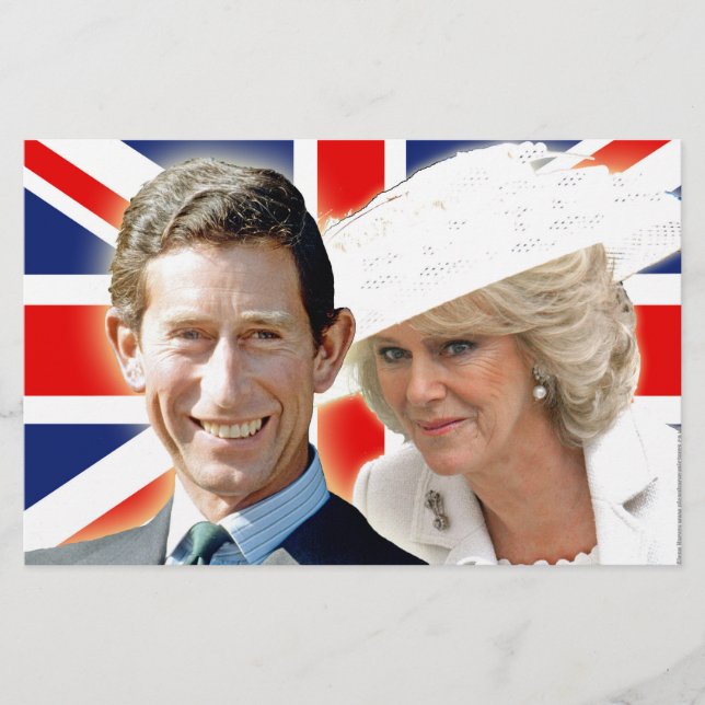 HRH Prince Charles & HRH Duchess of Cornwall Stationery (Front)
