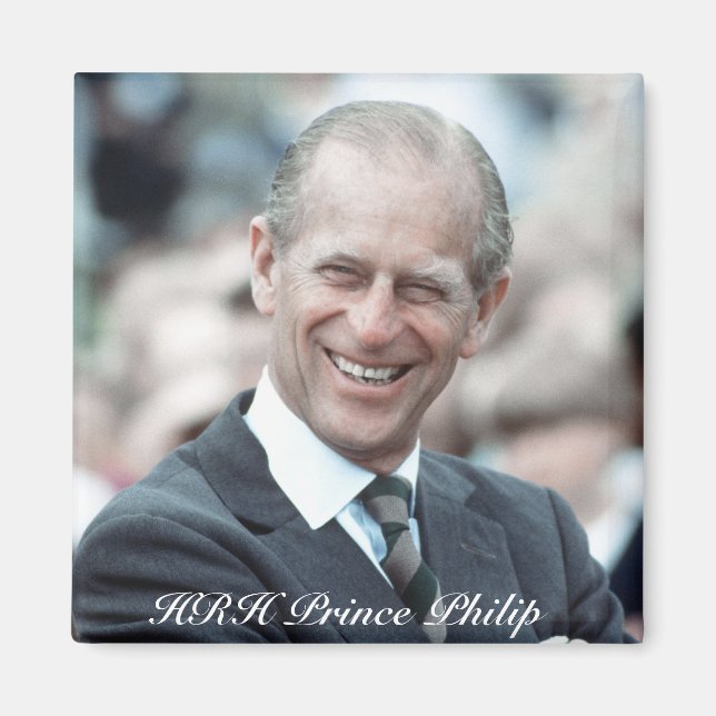 HRH Prince Philip 1983 Magnet (Front)