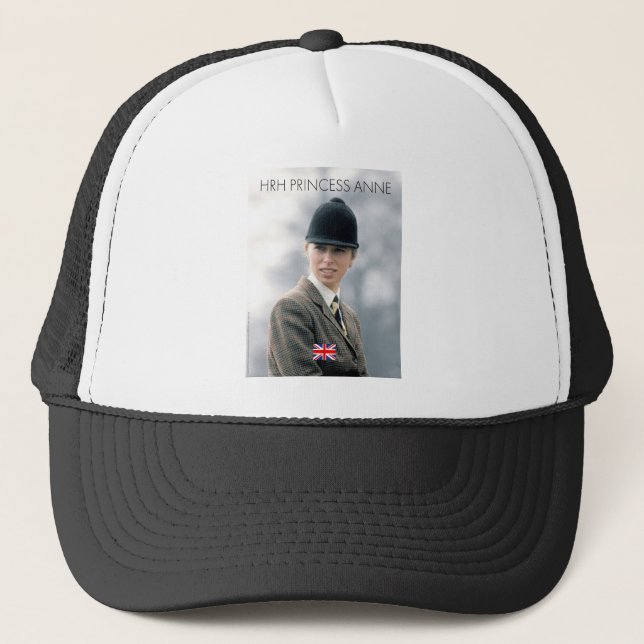 HRH Princess Anne 1973 Trucker Hat (Front)