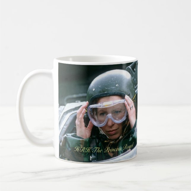 HRH Princess Anne Warminster Coffee Mug (Left)