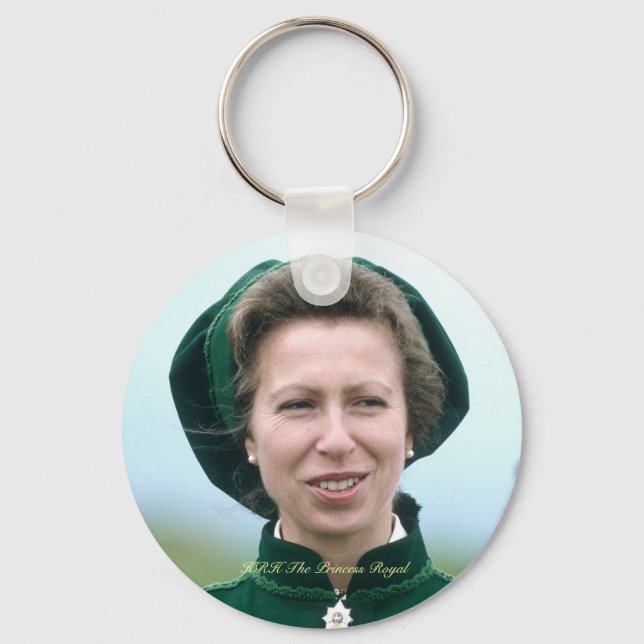 HRH Princess Anne Warminster Keychain (Front)