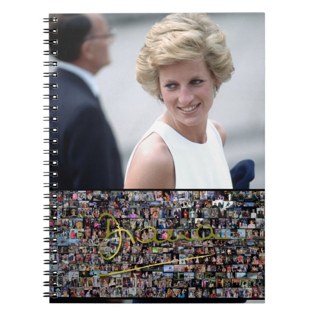 HRH Princess Diana - All the photos! Notebook (Front)