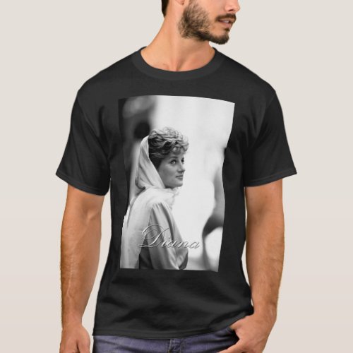HRH Princess Diana _ Professional Photo   T_Shirt