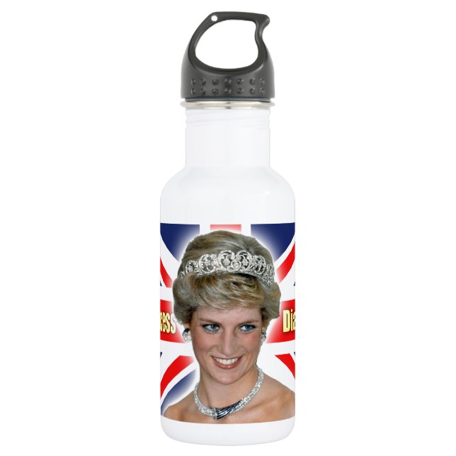 HRH Princess Diana Stunning! Water Bottle (Front)