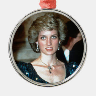 HRH Princess Diana Vienna 1986 Metal Ornament