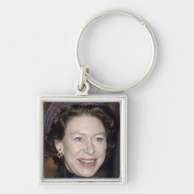 HRH Princess Margaret Keychain (Front)