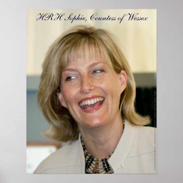 HRH Sophie, Countess of Wessex 2003 Poster (Front)