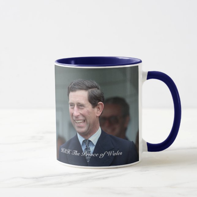 HRH The Prince of Wales Mug (Right)